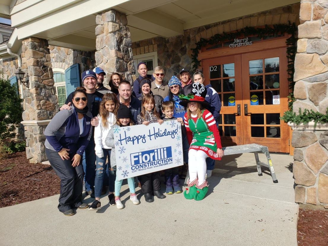Holiday Decorating Group Photo
